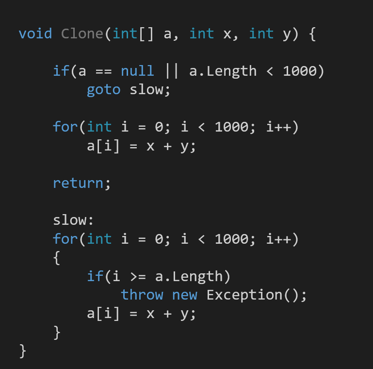 Loop Optimizations in C# (and various other compilers)